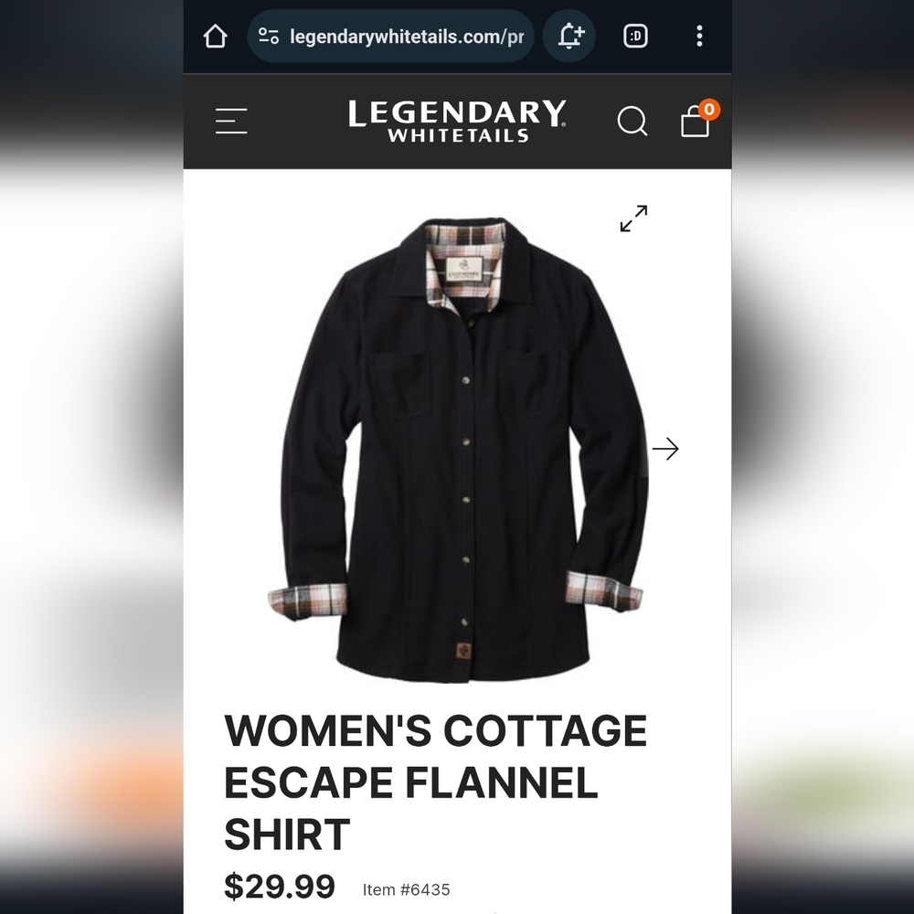 Legendary Whitetails Flannel